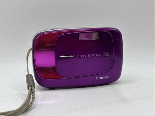 Fujifilm Digital Camera FinePix Z35 10.0MP Purple Tested - Free Same Day Ship
