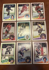 1984/85 Lot Of  148 Topps NHL Hockey Cards HOFers NO DUP’S EX - EX/MT Housley ++