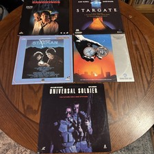 5 LASERDISC LOT of Action Movies