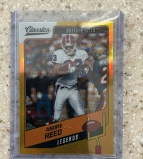 2021 Panini Classics - Legends Andre Reed #103 Timeless Tributes Pre Gold 4/60