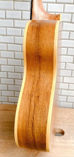 Alulu Solid Acacia Koa Tenor Ukulele HU749 - Picture 8 of 16