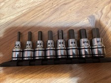 Matco Tools Adv 8 Piece Metric Hex Bit Socket Set Matco Tools Adv 8 Piece Metric Hex Bit Socket Set