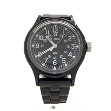 Timex Classic Tile Collection/Quartz Watch/Analog/Blk/Blk/Tw2V19800