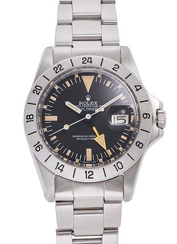 Rolex ExplorerⅡ 1655 Stainless Steel 40mm 24-Hour Bezel Automa...