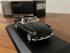 Minichamps Mg B Cabriolet 1962-69 Black 1/43 Minicar 430 131030