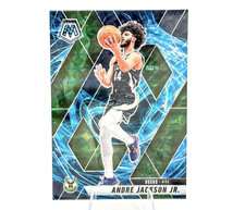 Andre Jackson Jr. (RC) 2024-25 Mosaic Genesis Case-Hit #181 Prizm SSP Bucks 🔥