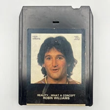 Robin Williams - Reality.... - Restored 8 Track Tape - New Pad and Splice