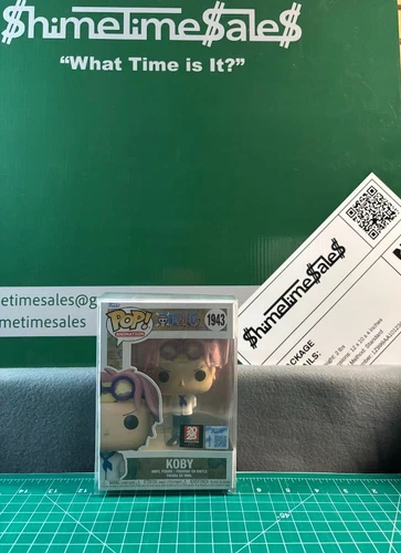 Funko Pop! Animation: (One Piece) Koby #1943 (2025 Expo) W/ Protector & QA/QC+