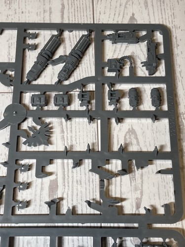 Warhammer 40K Space Marine Dark Angels Partial Bits Sheet 2006 Games Workshop - Picture 13 of 16