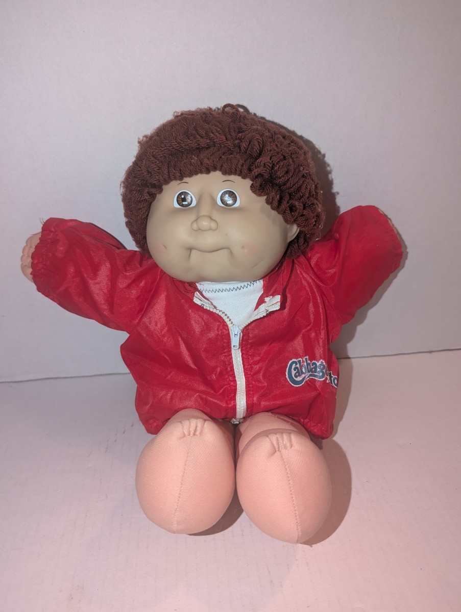 Vintage 1978/1982 Cabbage Patch Kids Boy Doll Brown Hair Brown