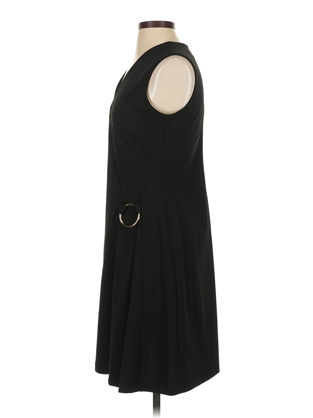 Calvin Klein Women Black Casual Dress 4 thumbnail 4