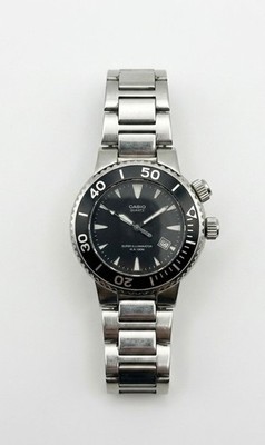 Casio MTD-1048 Super Illuminator Diver Watch - Blue Dial - 100M WR - Quartz