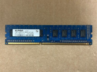 ELPIDA 1GB 1Rx8 PC3-10600U-9-10-A0 PC Ram