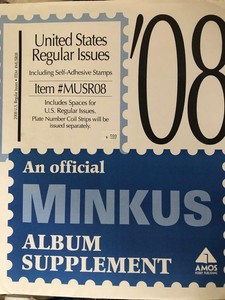 Minkus United States Regular Issues 2008 Supplement 