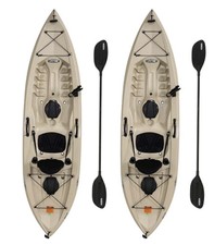 Lifetime 10' Tamarack Angler Kayak with Paddles, 2 pk. Great Deal 