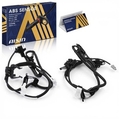 AISIN Qty(2) Front ABS Wheel Speed Sensor for Toyota Sienna 2004-2010 3.3L 3.5L