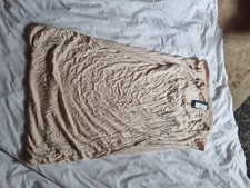 PrettyLittleThing Long Beige Strappy Dress 