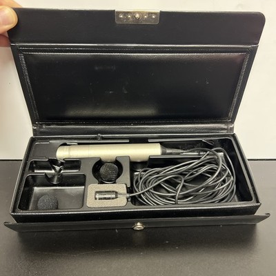 Sony ECM-55B Electret Condenser Lavalier Microphone w/Case Windscreen +