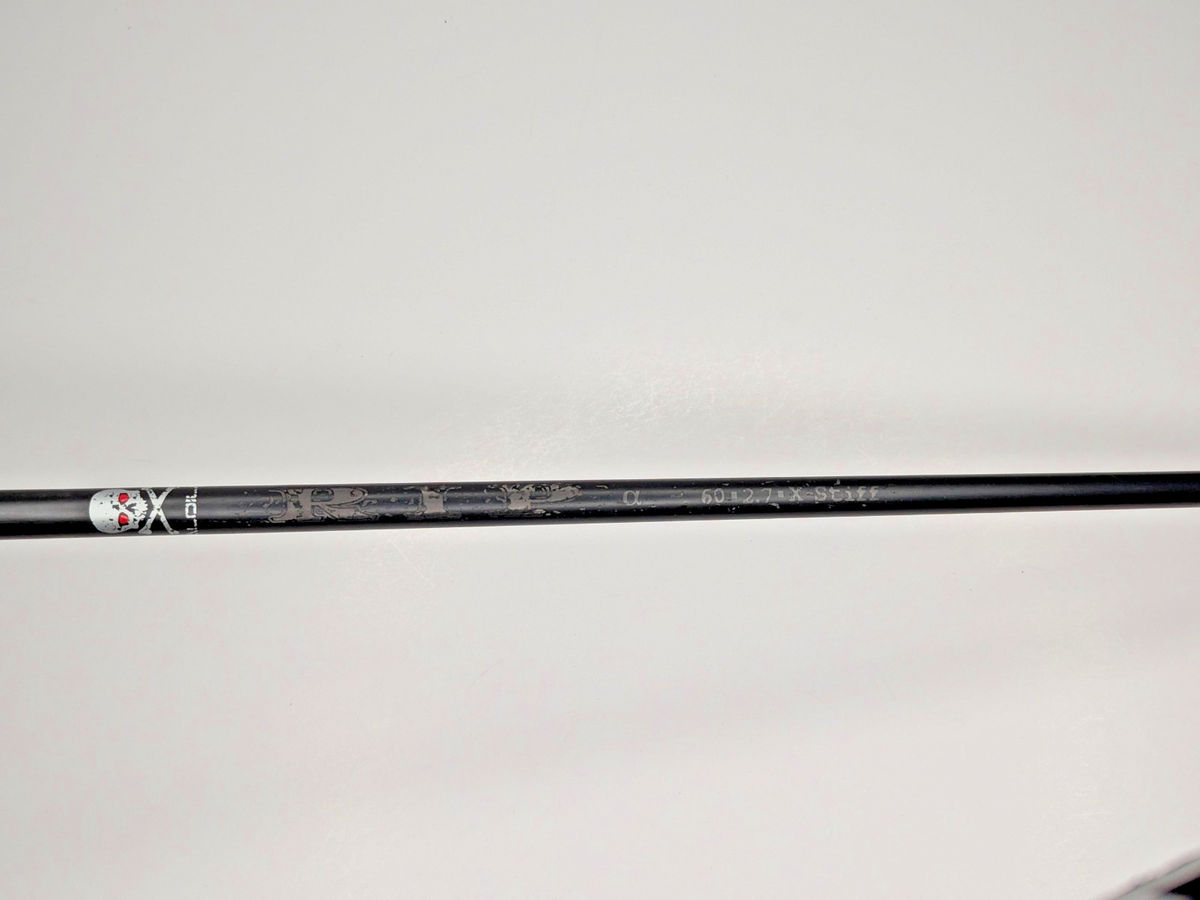 0.335 Aldila Rip Alpha 60 X 2.7 Red-Eyes EXTRA STIFF Fairway Shaft