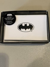 DC Comics Batman Foil Gift Enclosure Cards Boxed Set of 10 New Insight Editions