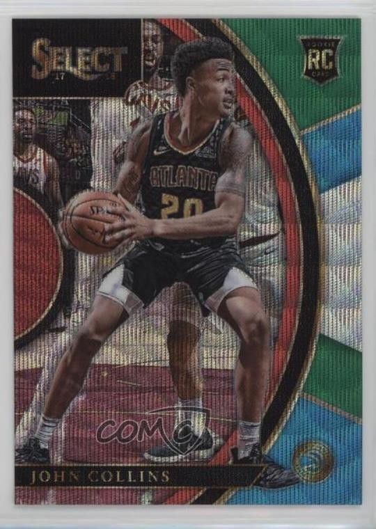 2017-18 Panini Select Concourse Tri-Color Prizm John Collins #45 ho5