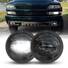 Fit For 2004-2006 Chevy Suburban Tahoe Z71 Bumper LED Fog Lights Driving Lamps