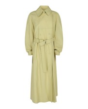 Givenchy Womens Leather Trench Coat