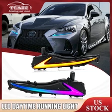 RGB LED Daytime Running Light for Lexus IS250 IS350 IS200t IS300 2017-2020 DRL