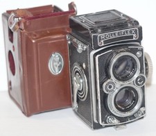 Rollei Rolleiflex 3.5F TLR Camera - Schneider Xenotar/Heidosmat 75mm F3.5 Lenses