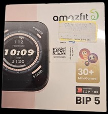 Amazfit Bip 5 Smartwatch and Fitness Tracker - Pink - New/ Sealed