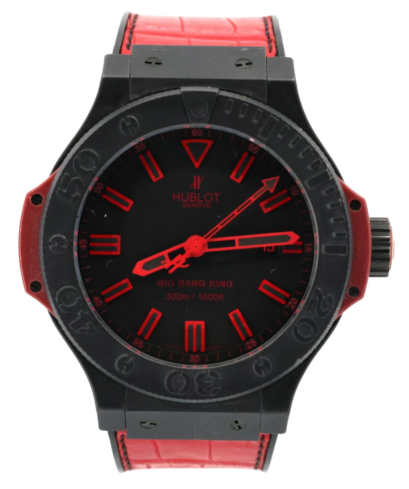 Hublot — HUBLOT Big Bang Black Dial Ceramic Mens Watch 48mm 322-CI-1130-GR-ABR-10 Preowne