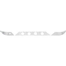 1955-56 Bel Air 150 210 Nomad; Billet Aluminum Dash Insert; with 2-5/8