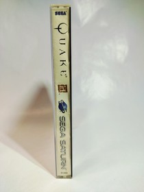 Quake (Sega Saturn, 1997) authentic complete w/ box and manual tested nm disc