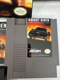 Knight Rider (NES Nintendo, 1989) CIB completo autentico testato funzionante