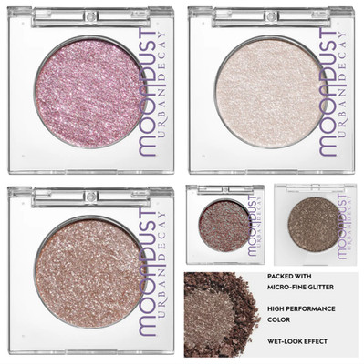 NIB100% Authentic Urban Decay  24/7 Moondust Glittery Eyeshadow,5 SHADES,0.06 oz