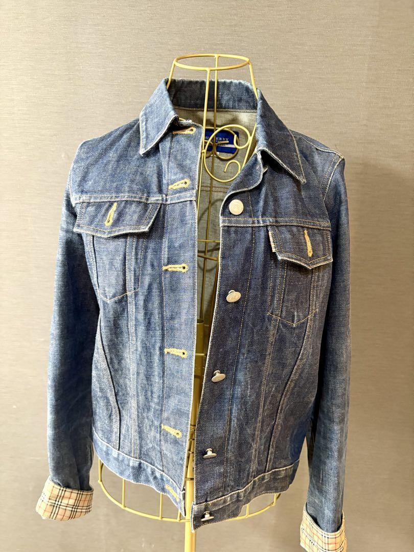 ☆BURBERRY BLUE LABEL☆【美品】デニムジャケット サイズ38♡ Women JP-size M Denim Jacket Burberry Blue Label G Jersey