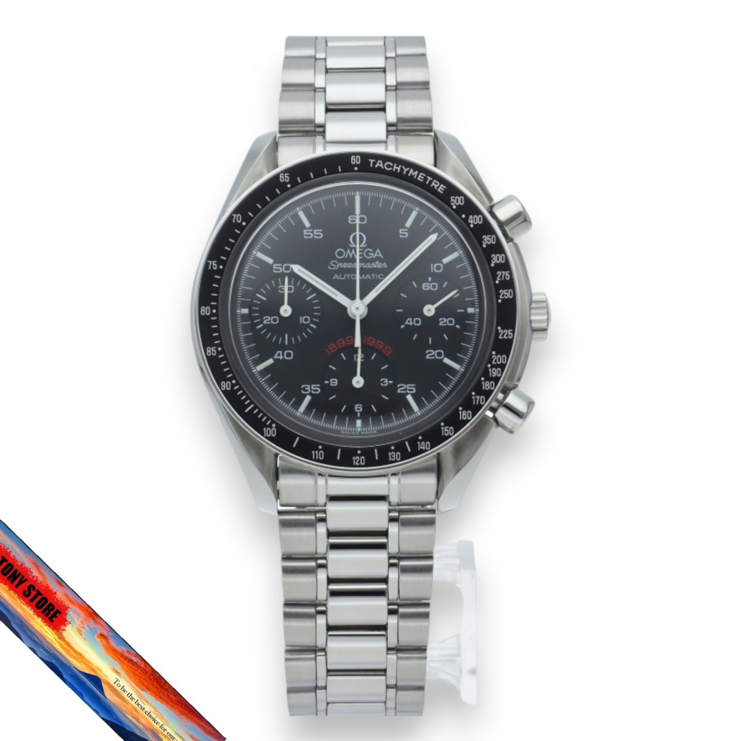 Omega Speedmaster Chronograph AC Milan 100th