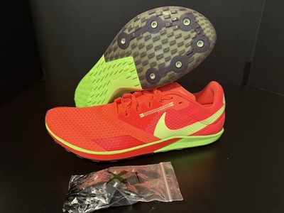 Size 11.5 - Nike Zoom Rival 6 Bright Crimson Lime Blast DX7999-800 New