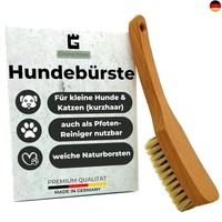 HundebüRste Kurzhaar &Amp; KatzenbüRste Weiche Naturborsten - Sanfte TierbüRste