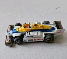 TYCO TCR Slot Car F1 Indy Canon Honda #5  Tested Runs Vintage 