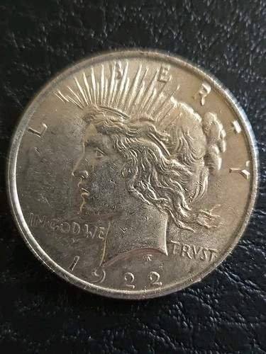 1922 Liberty Peace One Dollar Silver Coin MS