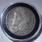 1880s Morgan Silver Dollar San Francisco $1 Circulated 0.9 Fineness