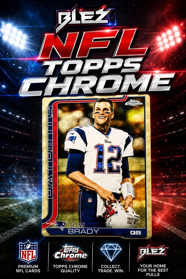 TOPPS CHROME FOOTBALL WITH DANIELS!