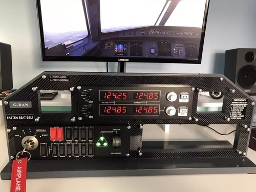***** MSFS Flight Simulator IFR Cockpit (add Your Saitek Fip Radio Switch Multi) - Picture 9 of 15