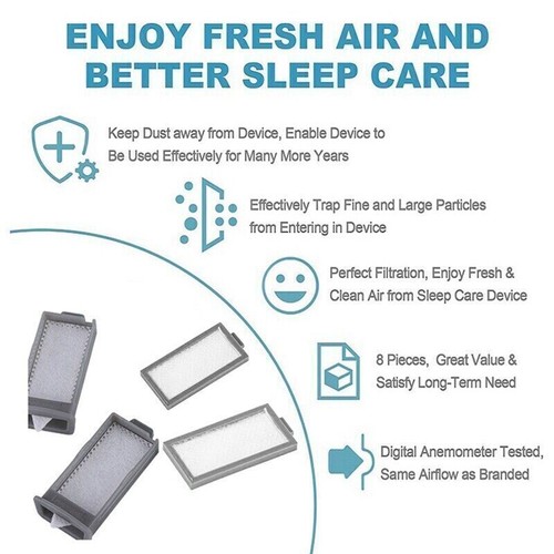 5 Set für Philips Respironik Dreamstation 2 Wiederverwendbare CPAP Filter u K3R4 - Bild 3 von 8