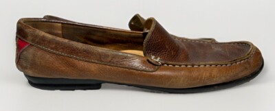 Foot Joy Golf Club Men\'s Size 10 W Brown Pebbled Leather Casual Slip On Loafers Amazon.com | FootJoy Men main image 4