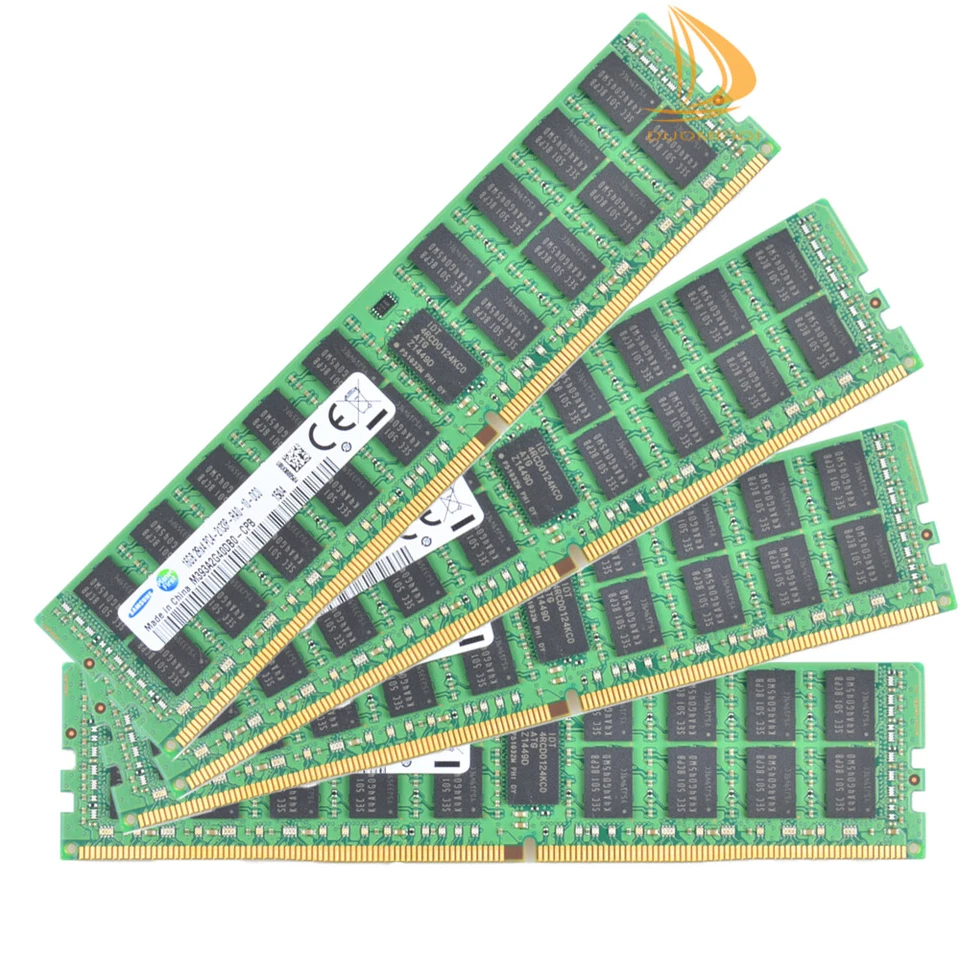 Samsung 4x16GB 2RX4 PC4-2133P DDR4 2133Mhz PC4-17000 ECC REG Server Memory RAM"- - Image 2 of 4