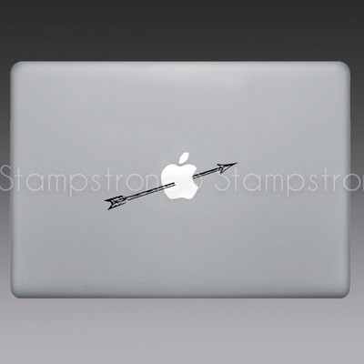 ARROW decal sticker for MACBOOK pro mac laptop size 11'' 13'' 15''