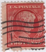 US #267 used Lincoln