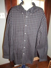 The Arrow Company Button Down Shirt Men's XL 17-17 1/2 - Wrinkle Free Oxford